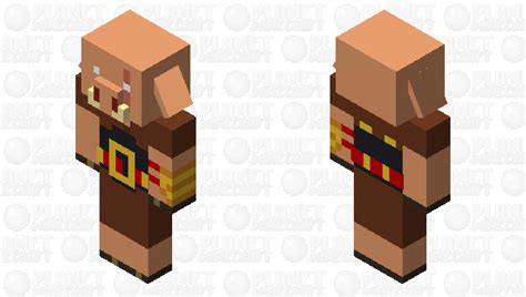 Custom Piglin Brute Minecraft Mob Skin