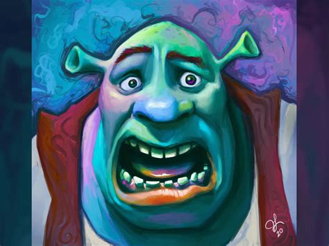 Shrek by Joey Lamelas on Dribbble