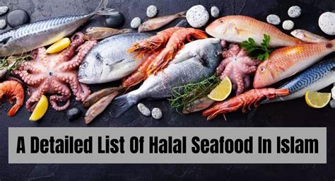 A Detailed List Of Halal Seafood In Islam