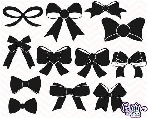 Bow Svg Bundle Bow Tie Svg Bow Svg File Cheer Bow Svg Bows Svg | Images ...