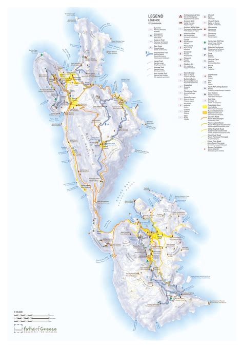 ITHACA TRAILS Map by Paths of Greece | Avenza Maps