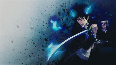 Rin Okumura Demon Form Wallpaper