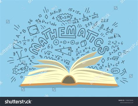 Math Books Clipart