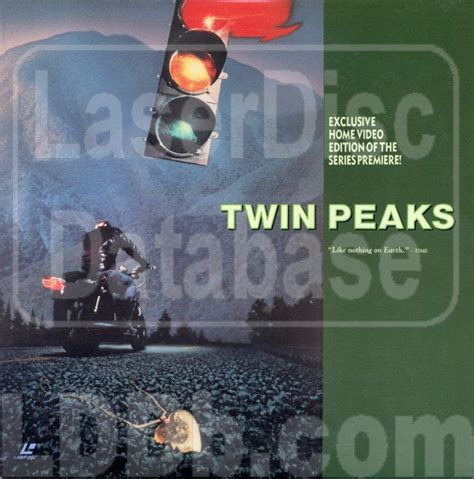 LaserDisc Database - Twin Peaks: Pilot [35198] on LD LaserDisc