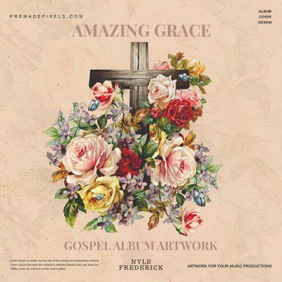 Amazing Grace Album Cover - Photoshop PSD