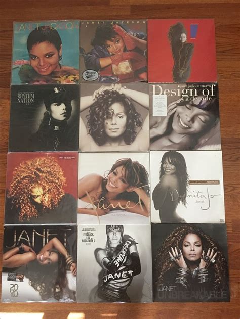 All Janet Jackson's Albums on Vinyl | Janet jackson, Janet jackson ...