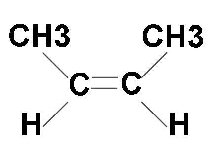 What will be the structural formula of But-2-ene?