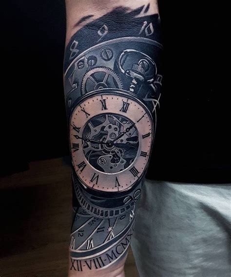 Discover 63+ memorial clock tattoo latest - in.cdgdbentre