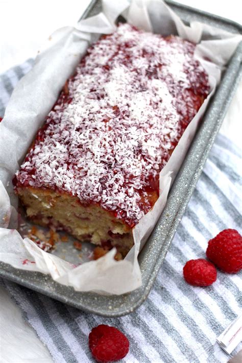 Raspberry Coconut Loaf Cake – The Lovecats Inc