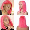 Colorful Straight Bob13x4 Lace Front Wig | Recool Hair
