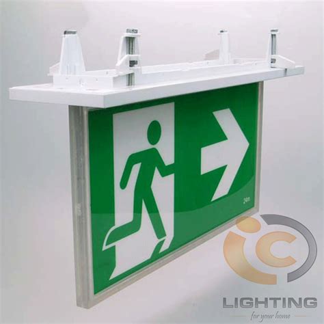 Blade Rc 3W LED Exit Sign | IC Lighting Shop Brisbane