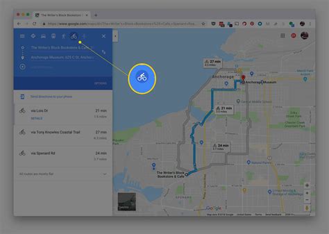 How to Use Google Maps Cycling Directions