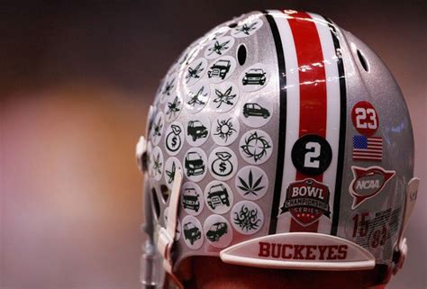 These Are Probably Photoshopped Buckeye Helmet Stickers (Probably ...