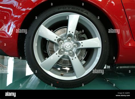 mazda rx8 wheel Stock Photo - Alamy