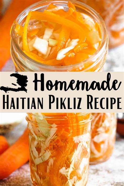 Pikliz Recipe from Haiti - The Foreign Fork