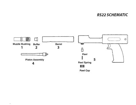 Buy Ramset RS22 Replacement Tool Parts | Ramset RS22 Other tools in Ramset Nailer Parts category ...