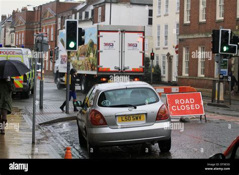 Worcester Flooding 2014 Stock Photo - Alamy