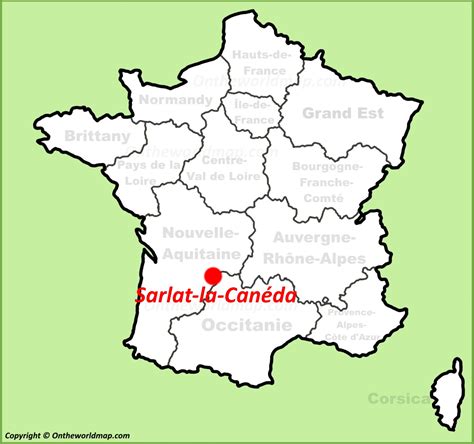 Sarlat-la-Canéda Map | France | Discover Sarlat with Detailed Maps