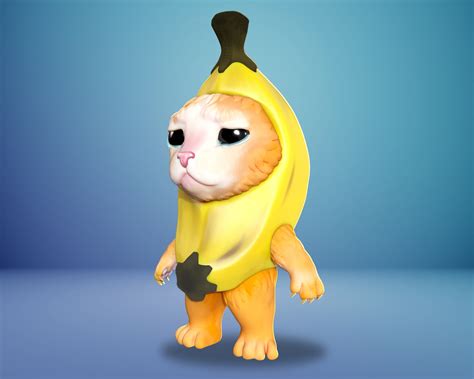 ArtStation - Puss in banana suit