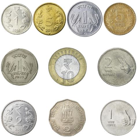 10 India Coins | Indian Currency Collection | 1 2 5 10 Rupees | Foreig