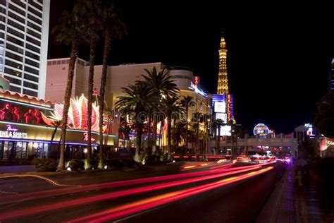 Nightlife Along The Las Vegas Strip Editorial Image - Image: 46596580