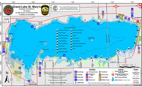 Grand Lake St Marys Map - Adiana Klarrisa