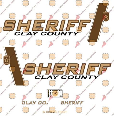 Clay County, IL Sheriff's Department — Cardinal Police Diecast