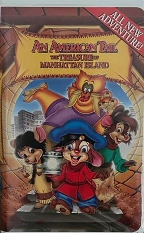 An American Tail the Treasure of Manhattan Island VHS Movie 83305 - Etsy