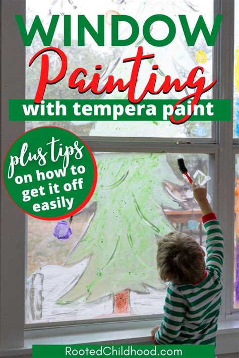 Window Painting for Kids - Rooted Childhood | Window painting, Christmas window painting ...