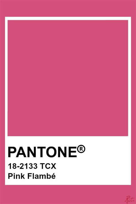 Pantone Pink Flambé | Pantone color chart, Pantone pink, Pantone swatches