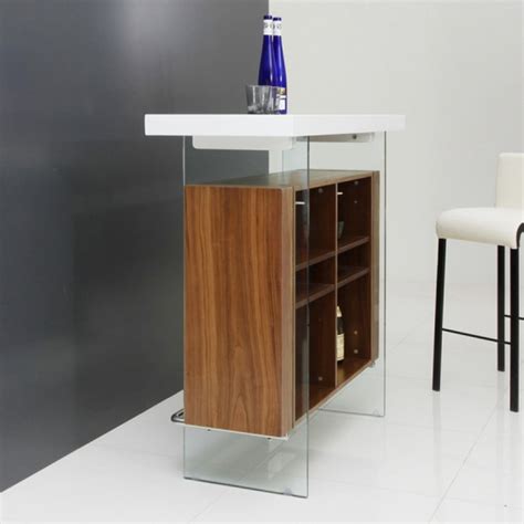 Modrest Sven Floating Bar Table - Walmart.com