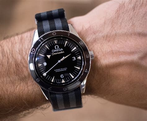 Omega Seamaster 300 Spectre Limited Edition James Bond Watch Hands-On ...