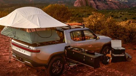 Rivian electric truck is the ultimate camping accessory in new video | Mashable