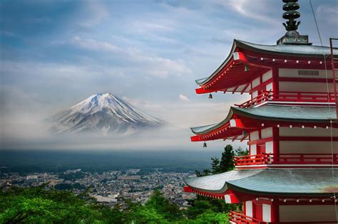 Mt Fuji & Chureito Pagoda | Mount fuji, Pagoda, Fuji