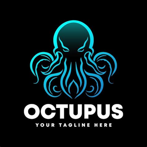 Premium Vector | Octopus logo design minimal modern octopus logo design ...