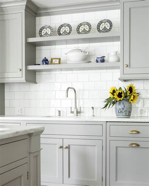 Stylish Shelves Above Sink for a Modern Kitchen