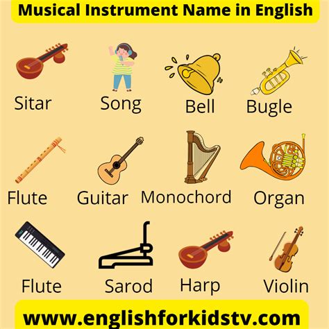 Images With Names Of Al Instruments - Infoupdate.org