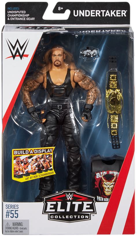 WWE Undertaker - Elite 55 Toy Wrestling Action Figure