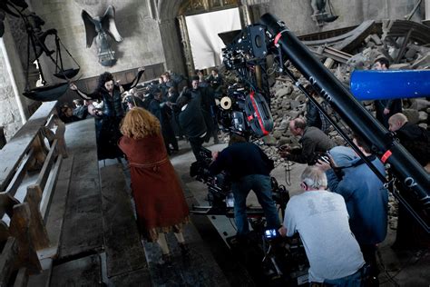 Behind the scenes - Harry Potter Photo (23905735) - Fanpop