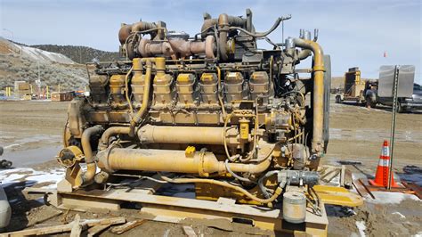 Caterpillar 3516 V16 3500 Series 793 Haul Truck Mining Diesel Engine ...