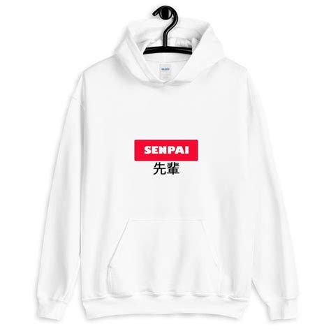 Anime Master Teacher "SENPAI" Hoodie | Hoodies, White hoodie, Hoodie streetwear