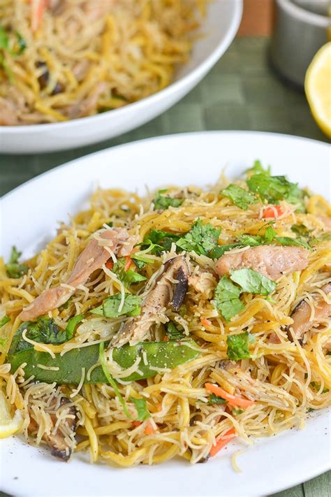 Pancit Canton and Bihon - Filipino Noodles - Salu Salo Recipes