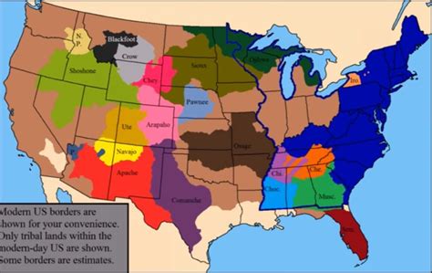 Us Native American Map – Interactive Map