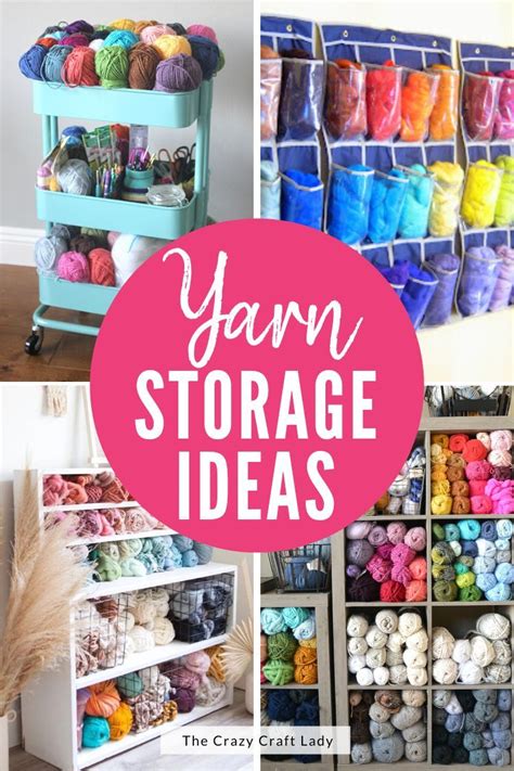 Yarn Storage Ideas: Functional And Space Saving Solutions - The Crazy ...