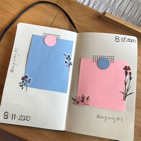 Diary Entry 📝 | Diy journal books, Diary decoration, Diary diy