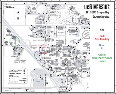 Ucr Campus Map - CYNDIIMENNA