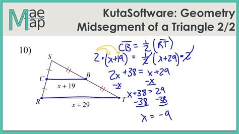 41 Midsegment Of A Triangle Worksheet - Worksheet Master