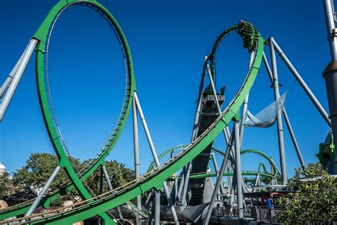 The Incredible Hulk Coaster at Universal's Islands of Adventure