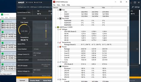 AMD Ryzen 3 2200G 91degree with Prime95 26.6 | Tom's Hardware Forum