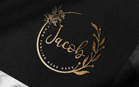 Modern Handwritten Signature Or Photography Jacob logo Design-Brand ...